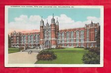 OVERBROOK HIGH SCHOOL, Philadelphia, PA,  Vintage Postcard   W-357 picture