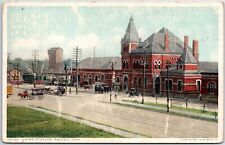 VINTAGE POSTCARD UNION STATION TOLEDO OHIO c. 1900- 1905 picture