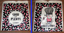  CHOO CHOO CHARLIE VINTAGE 70s CANDY PROMO Good & Plenty licorice Plastic Bag  picture