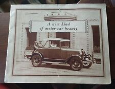 1929 Ford Model A Sales Brochure Sport Coupe Tudor Sedan Roadster Coupe Phaeton picture
