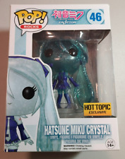 Funko Pop Rocks #46 Hatsune Miku Crystal - Hot Topic Exclusive  w/Protector picture