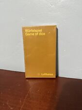 1970s Lufthansa Airlines Wurfelspiel Game of Dice New Sealed picture