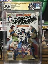 Amazing Spider-Man 374 Newsstand Cgc 9.6 Signed and Sketch By Mark Bagley Custom picture