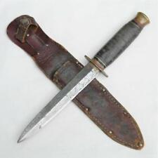 British Sheffield-made WW2 Southern & Richardson fighting dagger, orig scabbard picture