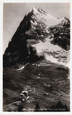 Switzerland Wengernalp und Eiger Vintage RPPC C221 picture