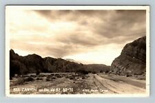 RPPC Box Canyon On The Old Route 60-70, Real Photo Vintage Souvenir Postcard picture