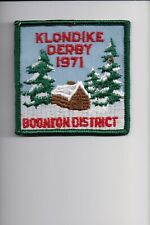 1971 Boonton District Klondike Derby patch picture