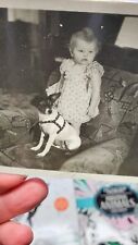 🔥 CUTEST Home Picture EVER Of Jeannie & Skippie 1938 Black & White Enjoy picture