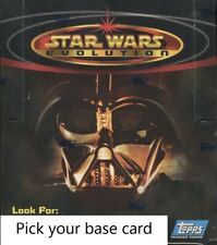 2001 Topps Star Wars Evolution Trading Cards Pick your base card/Finish your set picture
