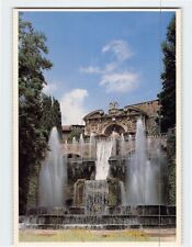 Postcard Neptune's Fountain & the Organ Fountain Tivoli Villa D' Este Italy picture