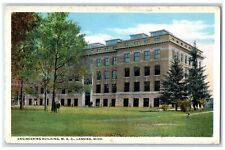 1915 Exterior Engineering Building M. A. C. Lansing Michigan MI Vintage Postcard picture