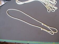 WWII Airborne Rigger 550 Paracord Knife Lanyard - White picture