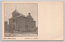 Vtg Post Card Court House, Neepawa C258 picture