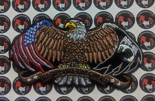All Gave Some Some Gave All POW MIA Eagle Embroidered Patch picture