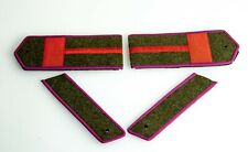 Red Army Straps Gorget patches Infantry shoulder master sergeant WW2 1943 Copy picture