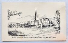 Vintage 1968North Phoenix Baptists Church Card picture