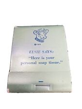 RARE Elsie the Cow Advertising, Borden’s Milk Soap Tissues 1950s  picture