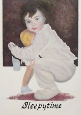 POSTCARD S: Sleepytime - Oil Painting by Morrill Smiley, Huntingdon Valley, PA picture