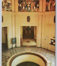 Foucault Pendulum Griffith Observatory Los Angeles CA 1955 Vintage Postcard UNP picture
