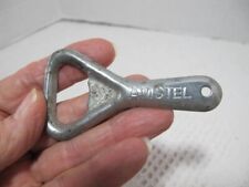 Vtg Amstel Bottle Opener Keychain Fob Aluminum picture