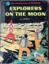The Adventures of Tintin  Explorers on The Moon Golden Press 1960 picture