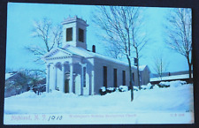 HIGHLAND NEW YORK Washingtons Birthday Presbyterian  Church antique UDB postcard picture