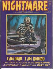 NIGHTMARE #12 (FN/VF) BRONZE AGE SKYWALD HORROR, $3.95 FLAT RATE SHIPPING picture