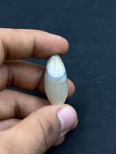 Tibetan himaline old  white agate beads Himaline old beads picture