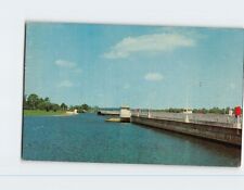 Postcard Fascinating Olga Locks as seen on the Calohachee River Florida picture