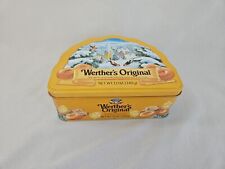 Werther's Original Tin Butterscotch Vintage Collectible Winter Season Container picture