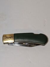 Skoal 2 Blade Locking Stainless Steel Pocket Knife 1.5” & 2” Advertising Tobacco picture