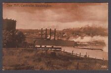 Saw Mill Centralia WA postcard 1910s picture