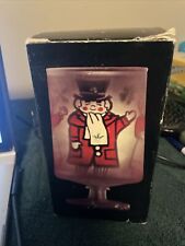 1974 Marshall Fields Aunt Holly and Uncle Mistletoe Picture Lamp Candle in Box picture