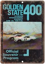 Golden State 400 Riverside International Reproduction Metal Sign A509 picture