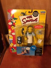 MOE BARTENDER Simpsons world of Springfield figure wos series 1 2000 NEW picture