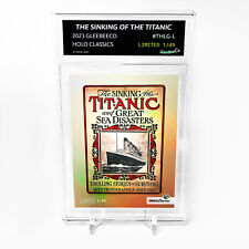 THE SINKING OF THE TITANIC Logan Marshall, 1912 Titanic Card GBC #THLG-L /49 picture