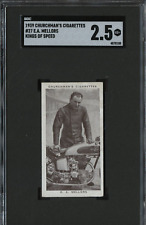 1939 Churchman's Cigarettes Kings Of Speed #27 E.A. Mellors Graded SGC 2.5 GOOD+ picture