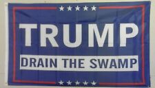 TRUMP Drain the Swamp 2024 Flag -  3' x 5' Flag - Banner w/grommets picture