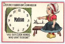 1910 Der Only Hands Dat I can Hold Madison South Dakota Vintage Antique Postcard picture