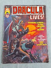 DRACULA LIVES Magazine #6 May 1974 Horror Marvel picture