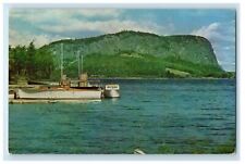 c1960s In The Center of Moosehead Lake, Mt. Kineo Maine ME Postcard picture