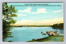 Norfork AR-Arkansas, Lake Norfork, Missouri Arkansas, Antique, Vintage Postcard picture