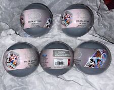 5 Target Exclusive Collectible Disney 100 Color & Sticker Activity Ball. NEW picture