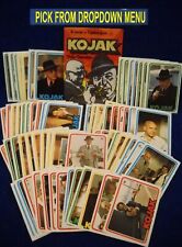 1975 KOJAK “TV” Show by MONTY GUM TRADING CARDS 