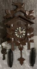 Vintage German Cuckoo Clock 8 Day Triberg Horolage a Coucou No. 126a/8 picture