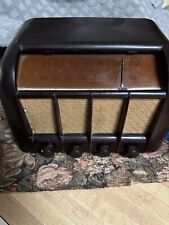 Antique RCA Bakelite AM Tube Radio 15X (1940)  COMPLETELY & BEAUTIFULLY RESTORED picture
