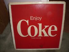 Vintage Coca Cola Display Sign picture