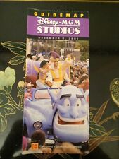 2001 Vintage Disney MGM Studios Guide Map Star & Motorcars Parade 100 Years picture