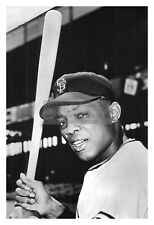WILLIE MAYS AFRICAN AMERICAN BASEBALL PLAYER NEGRO LEAUGE 4X6 PHOTO picture