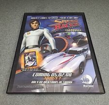 Speed Racer The Next Generation Print Ad 2008 Framed 8.5x11  Nicktoons  picture